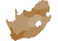 Search Resorts - South African Map